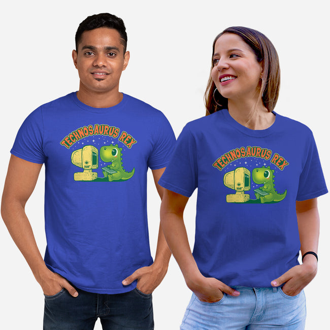 Technosaurus Rex-Unisex-Basic-Tee-erion_designs
