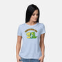 Technosaurus Rex-Womens-Basic-Tee-erion_designs