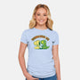 Technosaurus Rex-Womens-Fitted-Tee-erion_designs