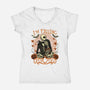 Falling For You-Womens-V-Neck-Tee-rmatix