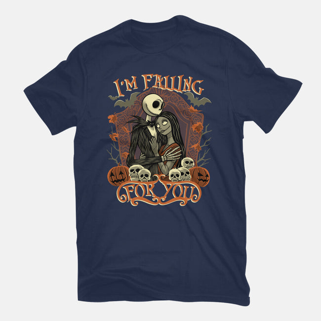 Falling For You-Womens-Fitted-Tee-rmatix