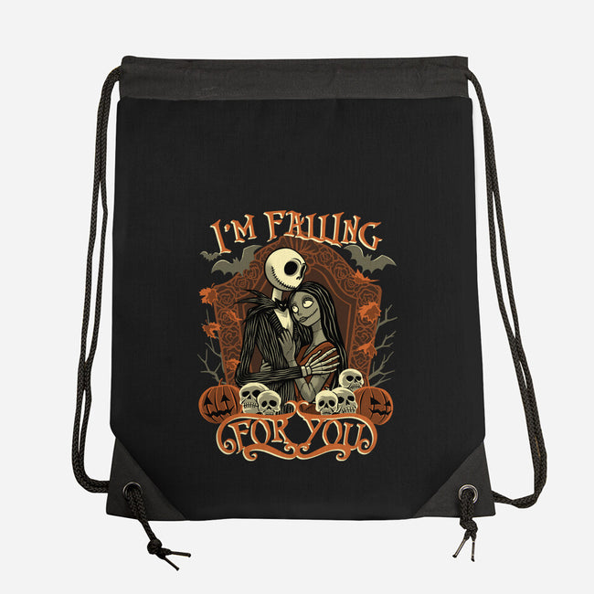 Falling For You-None-Drawstring-Bag-rmatix