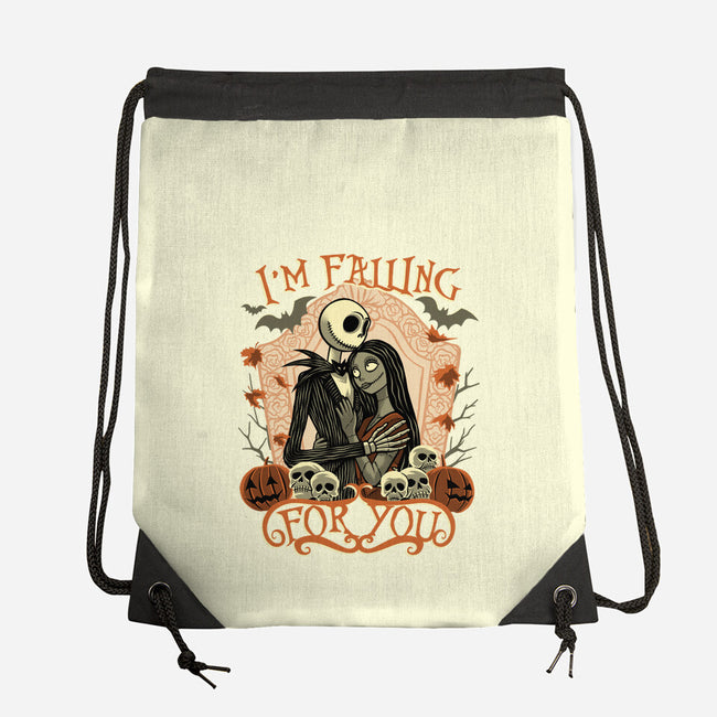 Falling For You-None-Drawstring-Bag-rmatix