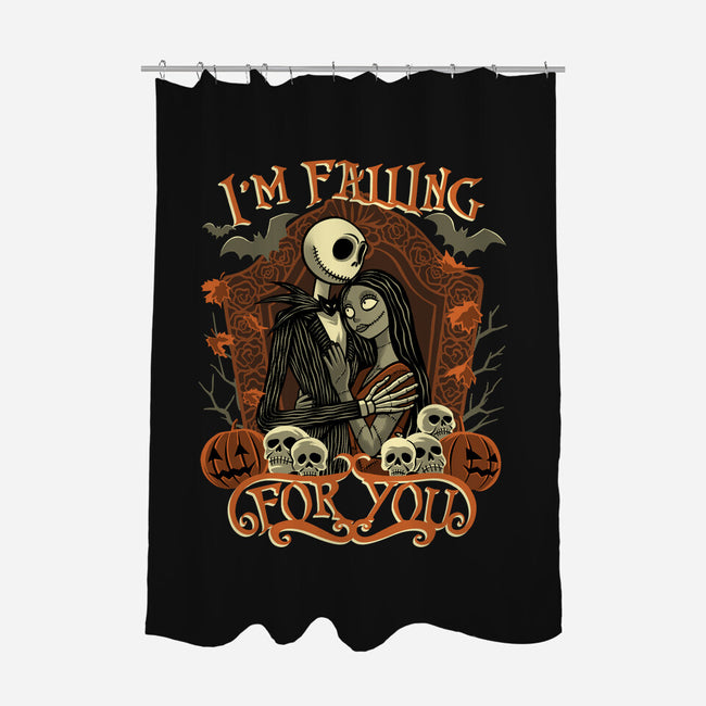 Falling For You-None-Polyester-Shower Curtain-rmatix