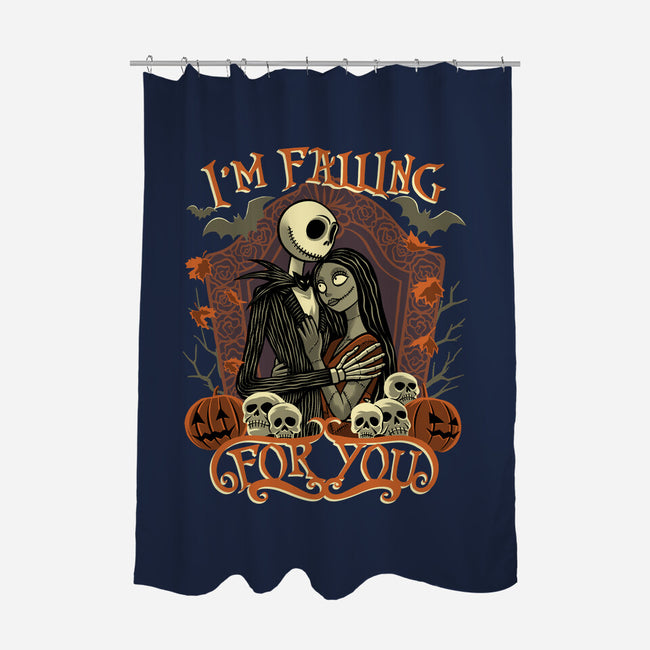 Falling For You-None-Polyester-Shower Curtain-rmatix
