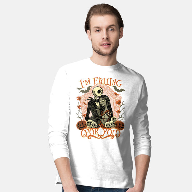 Falling For You-Mens-Long Sleeved-Tee-rmatix
