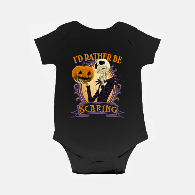 Rather Be Scaring-Baby-Basic-Onesie-rmatix