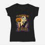 Rather Be Scaring-Womens-V-Neck-Tee-rmatix