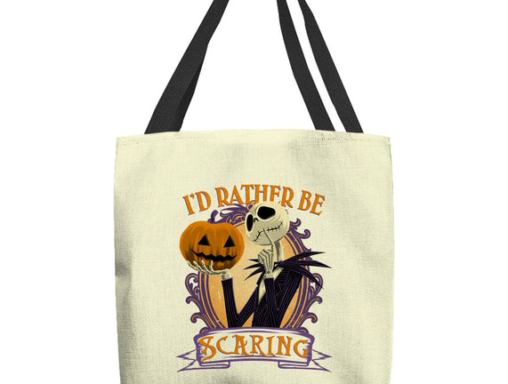 Rather Be Scaring