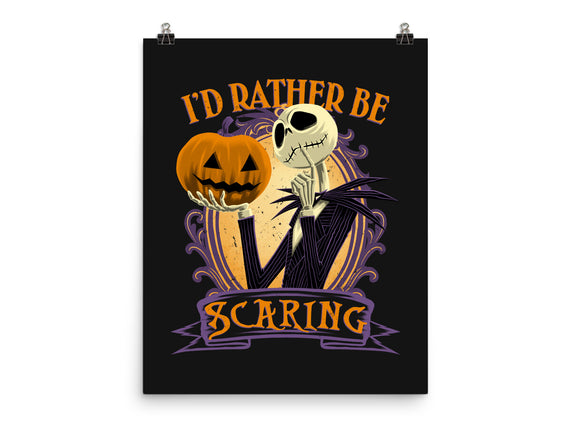 Rather Be Scaring