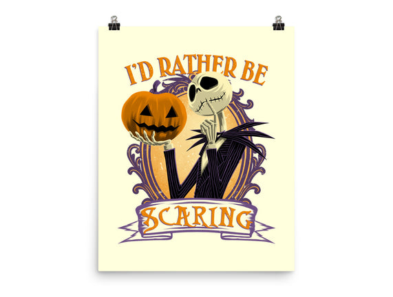 Rather Be Scaring