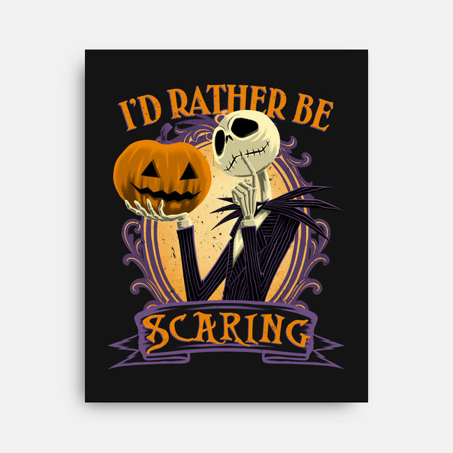 Rather Be Scaring-None-Stretched-Canvas-rmatix