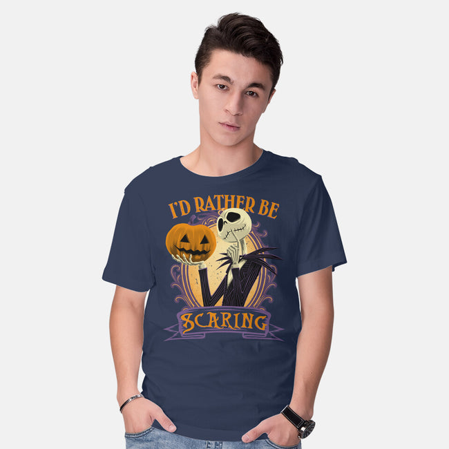Rather Be Scaring-Mens-Basic-Tee-rmatix
