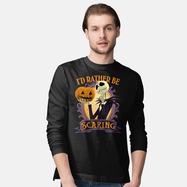 Rather Be Scaring-Mens-Long Sleeved-Tee-rmatix