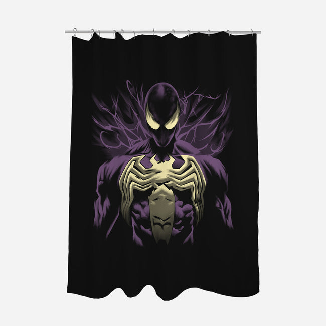 Alien Symbiote-None-Polyester-Shower Curtain-rmatix