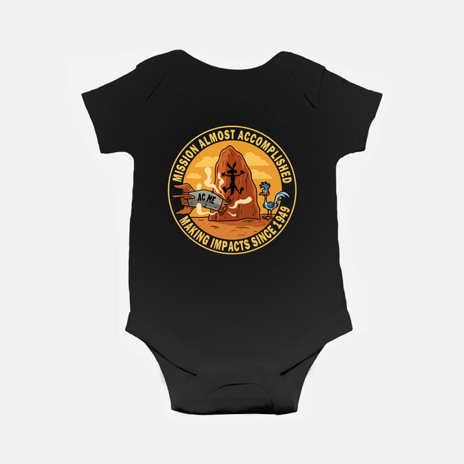 Mission Almost Accomplished-Baby-Basic-Onesie-erion_designs