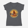 Mission Almost Accomplished-Womens-V-Neck-Tee-erion_designs