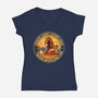 Mission Almost Accomplished-Womens-V-Neck-Tee-erion_designs