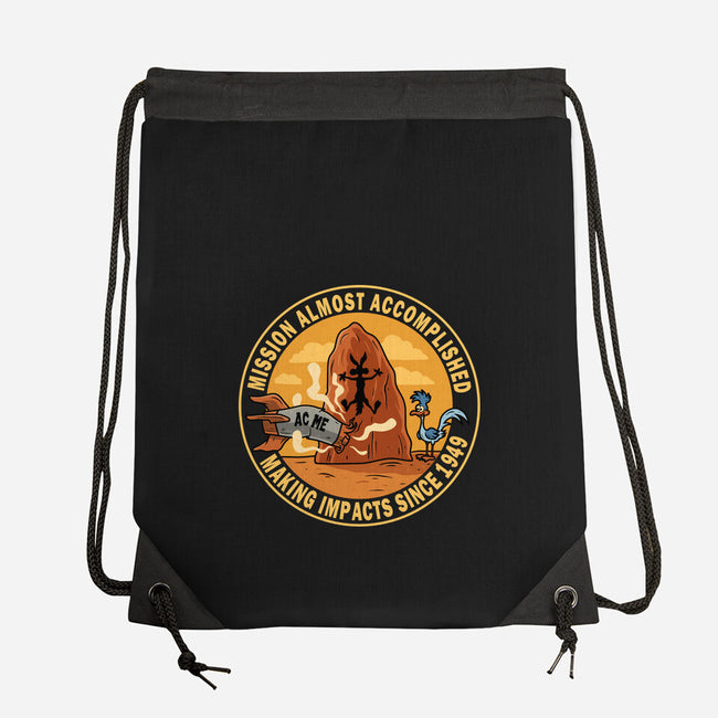 Mission Almost Accomplished-None-Drawstring-Bag-erion_designs