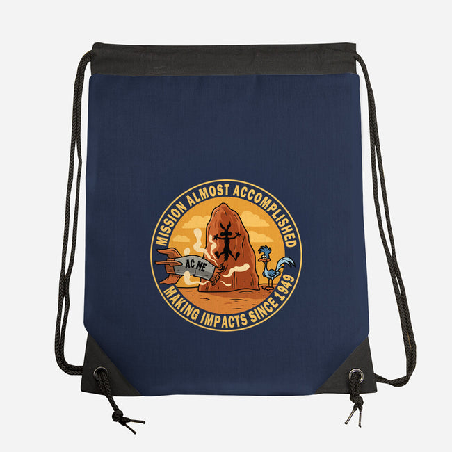 Mission Almost Accomplished-None-Drawstring-Bag-erion_designs