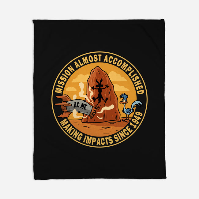 Mission Almost Accomplished-None-Fleece-Blanket-erion_designs