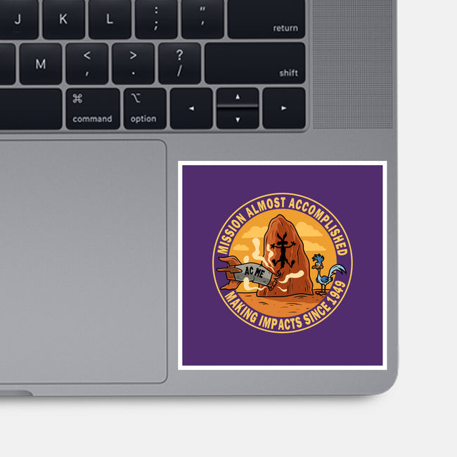 Mission Almost Accomplished-None-Glossy-Sticker-erion_designs