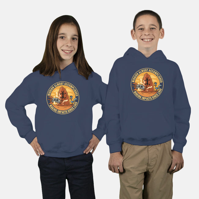 Mission Almost Accomplished-Youth-Pullover-Sweatshirt-erion_designs