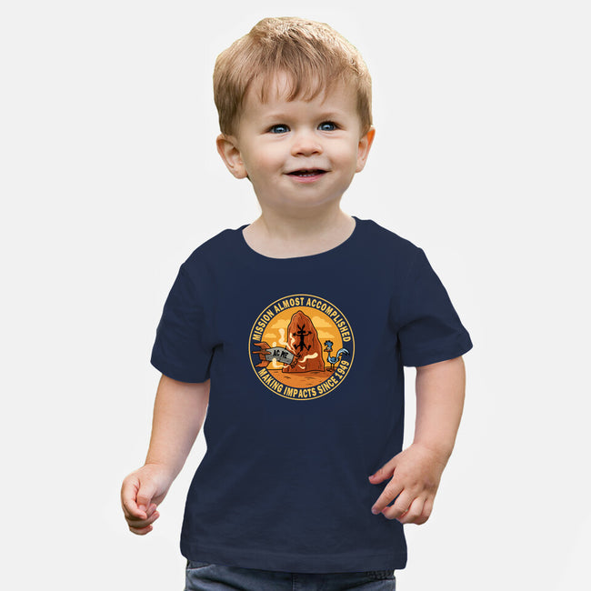 Mission Almost Accomplished-Baby-Basic-Tee-erion_designs