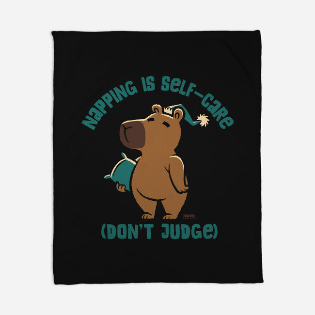 Don't Judge My Napping-None-Fleece-Blanket-worlddominationforcats