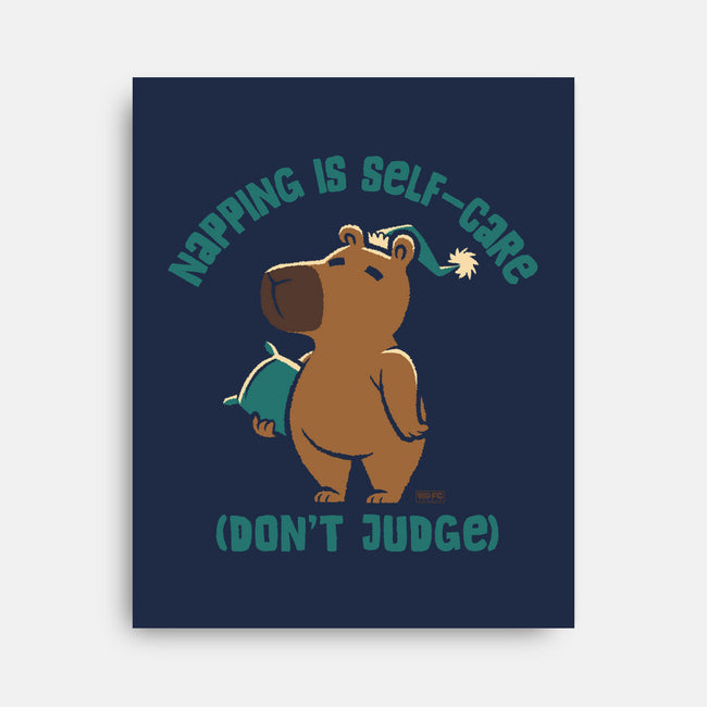 Don't Judge My Napping-None-Stretched-Canvas-worlddominationforcats