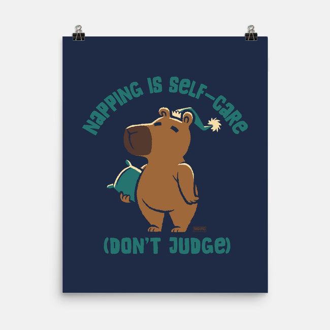 Don't Judge My Napping-None-Matte-Poster-worlddominationforcats