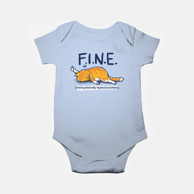 Feeling Internally Numb Everywhere-Baby-Basic-Onesie-Danhood