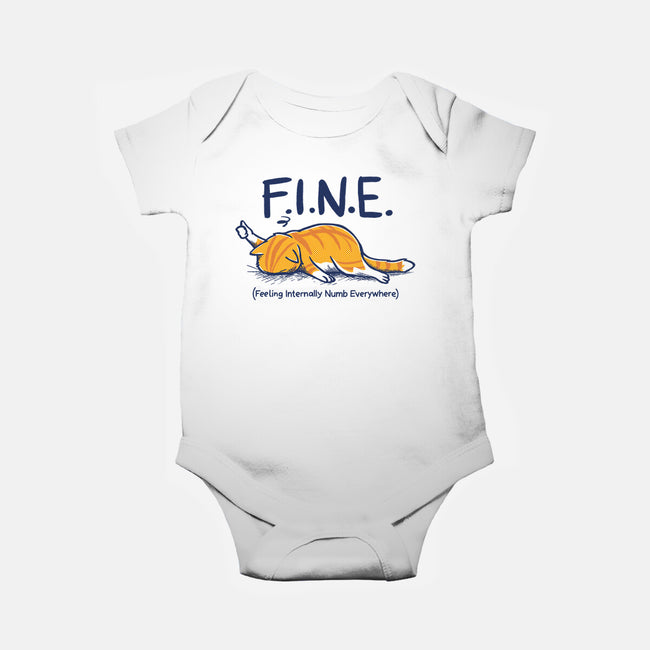Feeling Internally Numb Everywhere-Baby-Basic-Onesie-Danhood