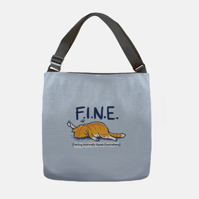 Feeling Internally Numb Everywhere-None-Adjustable Tote-Bag-Danhood