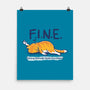 Feeling Internally Numb Everywhere-None-Matte-Poster-Danhood