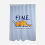 Feeling Internally Numb Everywhere-None-Polyester-Shower Curtain-Danhood