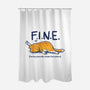 Feeling Internally Numb Everywhere-None-Polyester-Shower Curtain-Danhood