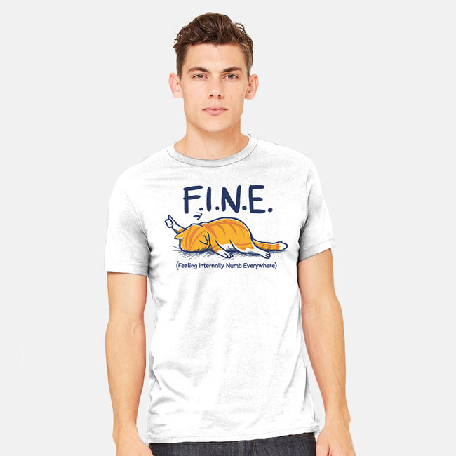 Feeling Internally Numb Everywhere-Mens-Heavyweight-Tee-Danhood