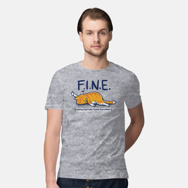 Feeling Internally Numb Everywhere-Mens-Premium-Tee-Danhood