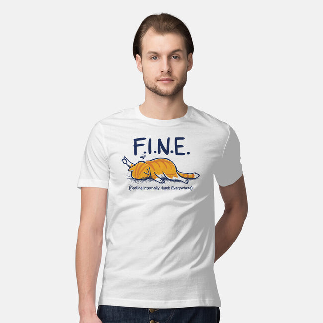 Feeling Internally Numb Everywhere-Mens-Premium-Tee-Danhood