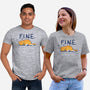 Feeling Internally Numb Everywhere-Unisex-Basic-Tee-Danhood