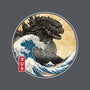 The Great Gojira Off Kanagawa-Unisex-Basic-Tee-DrMonekers