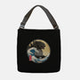 The Great Gojira Off Kanagawa-None-Adjustable Tote-Bag-DrMonekers
