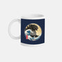 The Great Gojira Off Kanagawa-None-Mug-Drinkware-DrMonekers