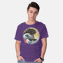 The Great Gojira Off Kanagawa-Mens-Basic-Tee-DrMonekers