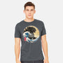 The Great Gojira Off Kanagawa-Mens-Heavyweight-Tee-DrMonekers