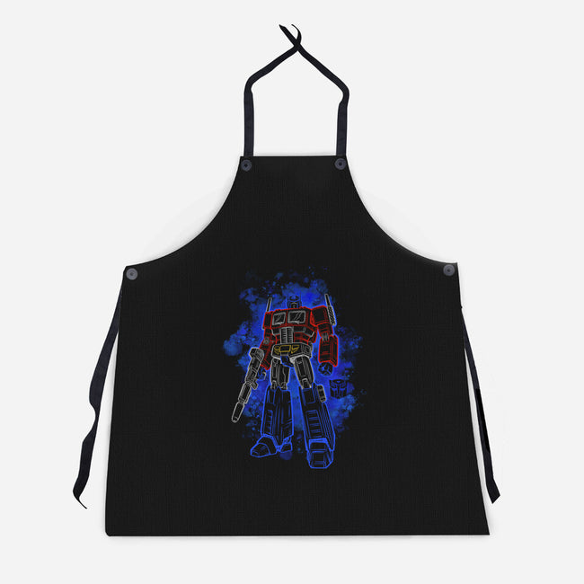 Optimus Silhouette-Unisex-Kitchen-Apron-Badbone Collections