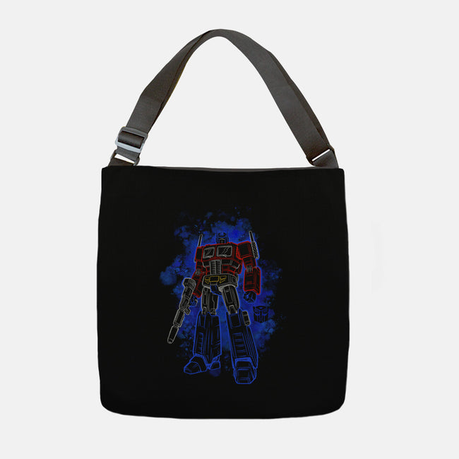 Optimus Silhouette-None-Adjustable Tote-Bag-Badbone Collections