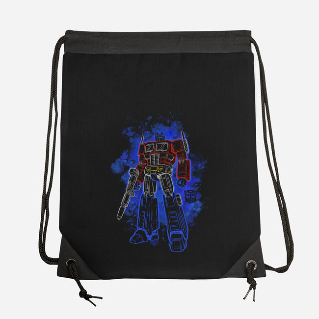Optimus Silhouette-None-Drawstring-Bag-Badbone Collections