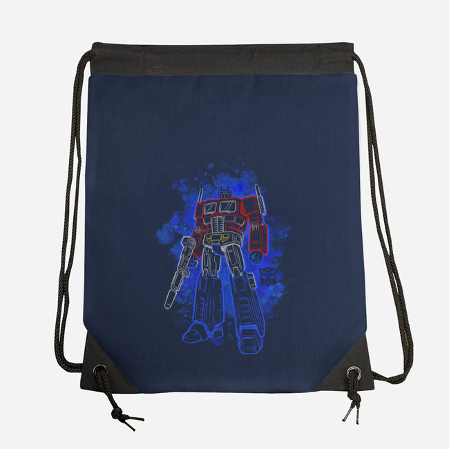 Optimus Silhouette-None-Drawstring-Bag-Badbone Collections